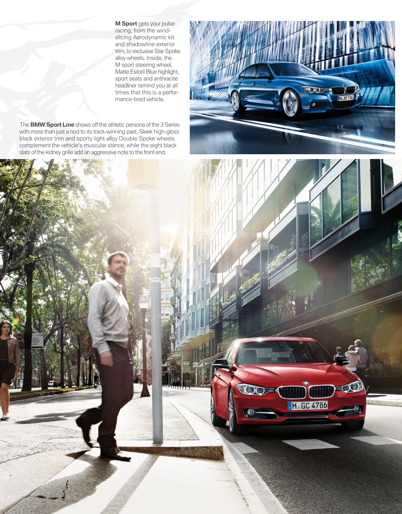 2014 BMW 3-Series Sedan Brochure Page 37